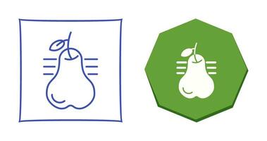 Pear Vector Icon