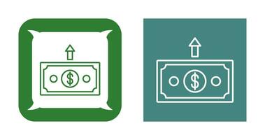 Money Up Vector Icon