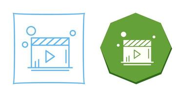 Video Player Vector Icon