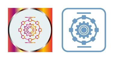 Automated Process Vector Icon