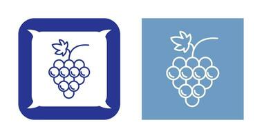 Grapes Vector Icon