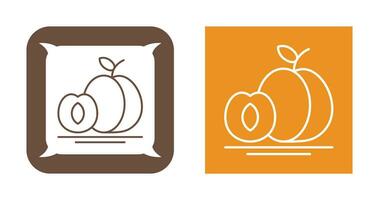 Apricot Vector Icon
