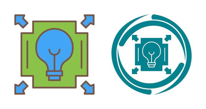 Diffusion Vector Icon