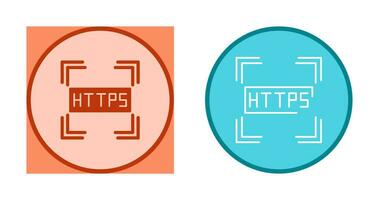 icono de vector de https