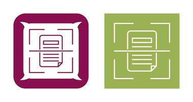 Scan Vector Icon