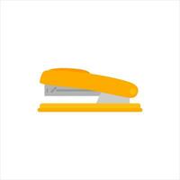 stapler flat design vector illustration isolated on white background. Stationery icon for web and applications.