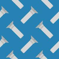 screw seamless pattern flat design vector illustration. pile screws seamless pattern
