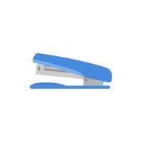 stapler flat design vector illustration isolated on white background. Stationery icon for web and applications.