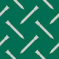screw seamless pattern flat design vector illustration. pile screws seamless pattern