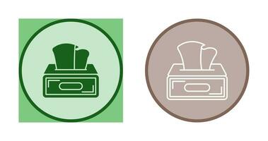 Tissue Box Vector Icon