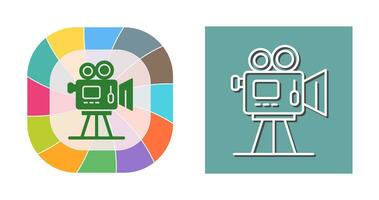 Movie camera Vector Icon