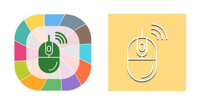 icono de vector de ratón