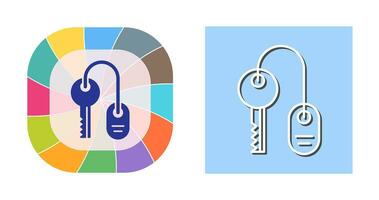 Room key Vector Icon