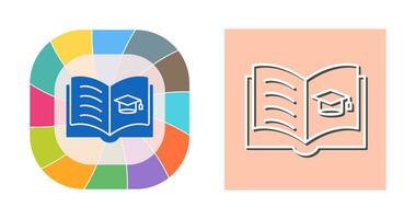 Open Book Vector Icon