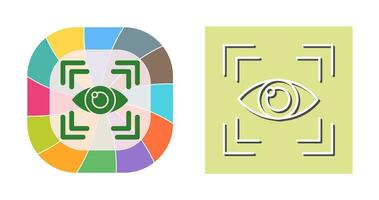 Eye Scan Vector Icon