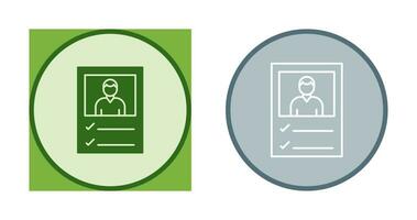 Ballot Vector Icon