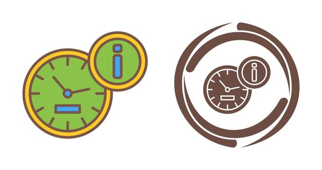 Clock Vector Icon