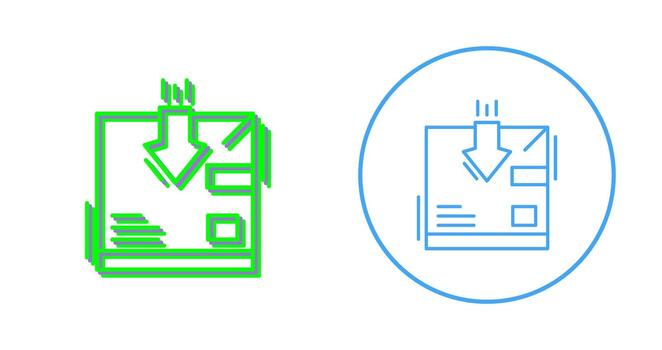 icono de vector de retorno