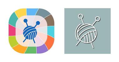 Knitting Vector Icon