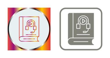 Audiobook Vector Icon