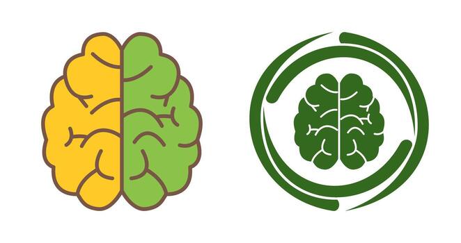 icono de vector de cerebro