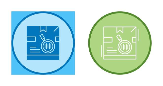 Tracking Code Vector Icon