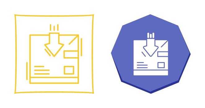 icono de vector de retorno