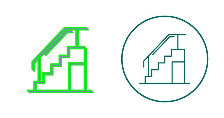 Stairs Vector Icon