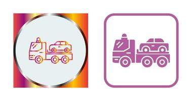 Tow Truck Vector Icon