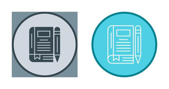 Diary Vector Icon