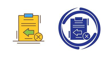Return Failed Vector Icon