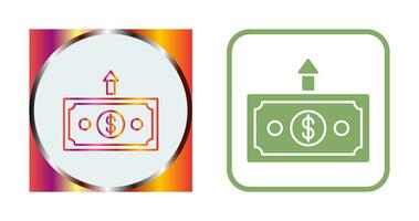 Money Up Vector Icon