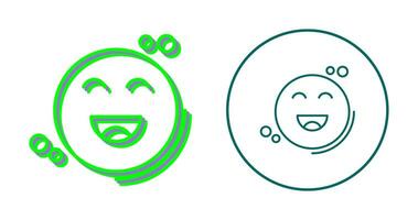 Happiness Vector Icon