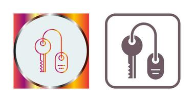 Room key Vector Icon