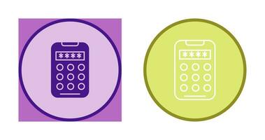 Pin Code Vector Icon