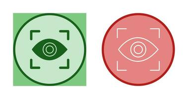 Eye Scan Vector Icon