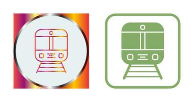 icono de vector de tren