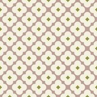 Seamless geometric pattern, simple elegant classic fashion design in pale taupe, cream and chartreuse green colors. Design for wallpaper, textile, fabric, wrapping paper. vector