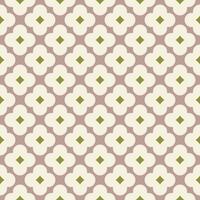 Seamless geometric pattern, simple elegant classic fashion design in pale taupe, cream and chartreuse green colors. Design for wallpaper, textile, fabric, wrapping paper. vector