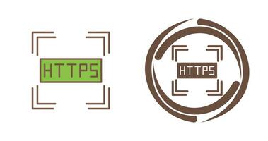 icono de vector de https