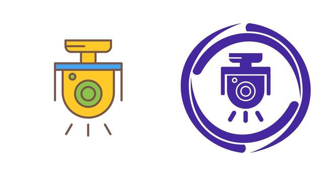 Security Camera Vector Icon