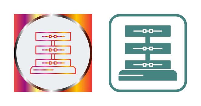 icono de vector de servidor