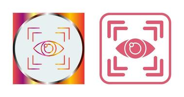 Eye Scan Vector Icon
