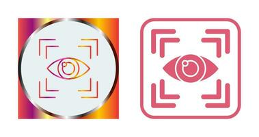 Eye Scan Vector Icon