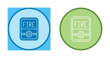 Fire Button Vector Icon