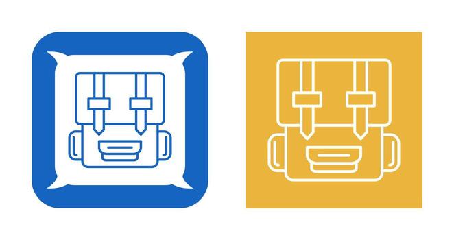 Backpack Vector Icon