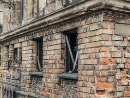 old building in the city of barcelona photo