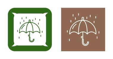 icono de vector de lluvia