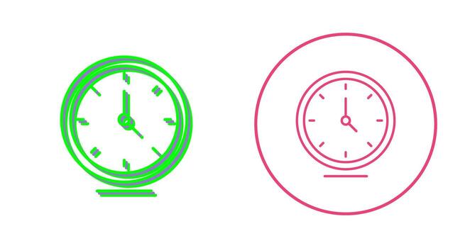 Clock Vector Icon