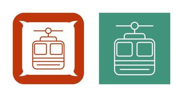 Cable car Vector Icon